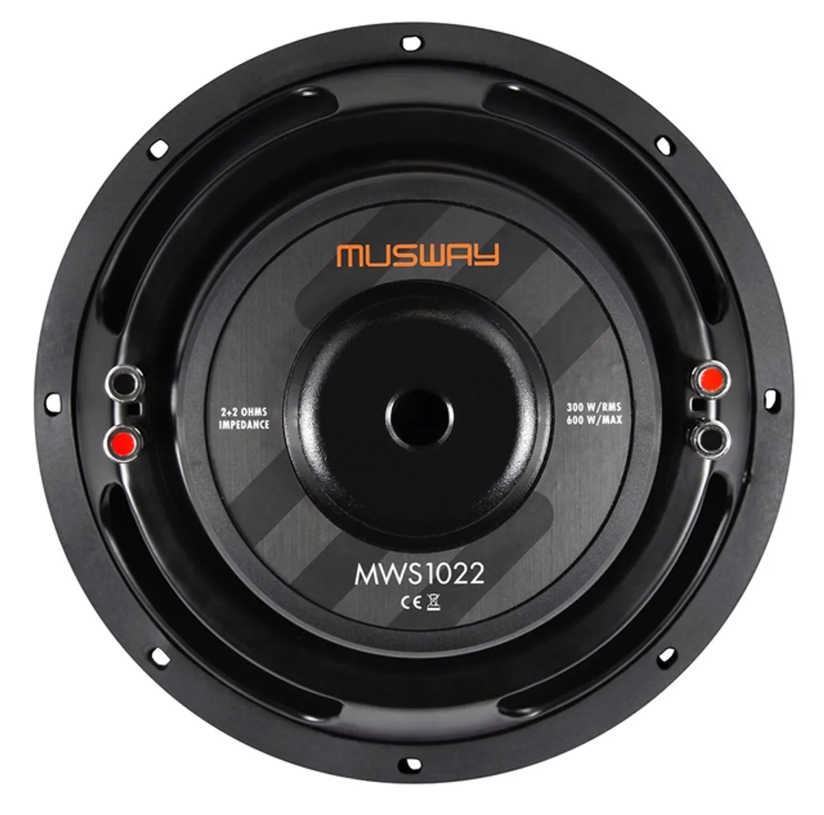 Musway MWS1044 Flat Subwoofer 10” 2x4 Ohm 300W RMS