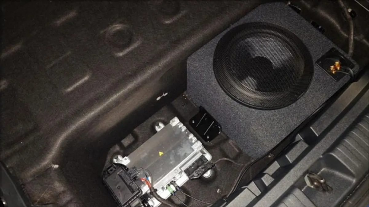 Fit-Box BRSAUDI21 basskasse Audi A6 e-tron Touring (2025 →)