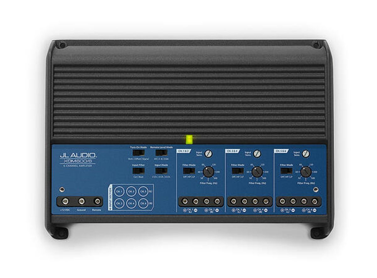 JL Audio XDM600/6 6-kanals forsterker klasse D 600W