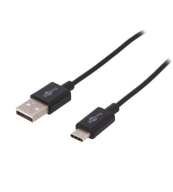 Hovedbilde ConnectED USB-A til USB-C kabel 3 Meter (han - han)