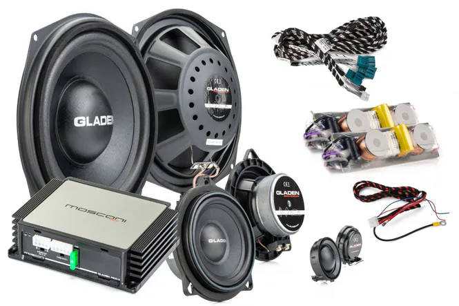 Hovedbilde Gladen SoundUP BMW Base P&P oppgradering