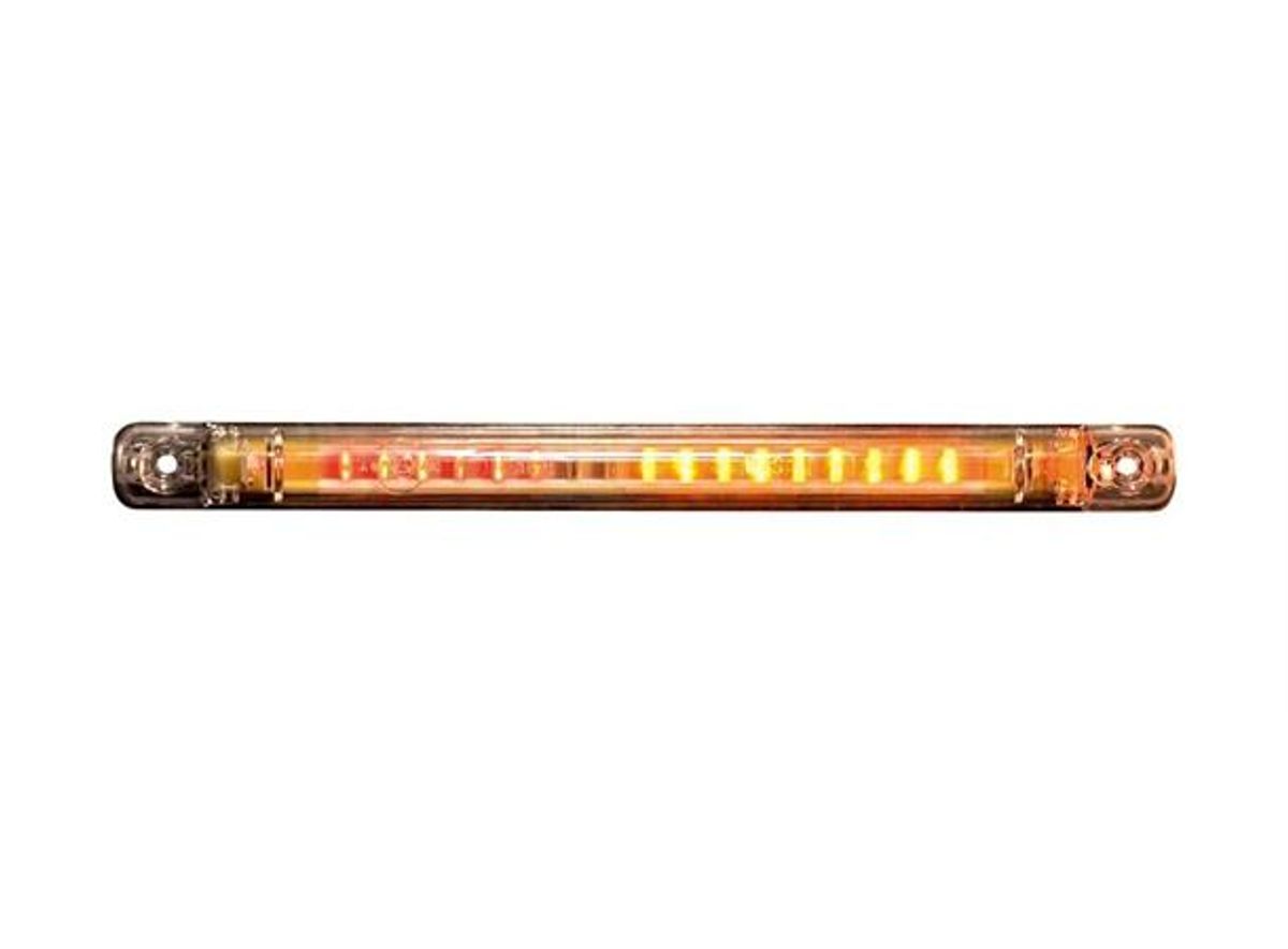 Strands fiberoptisk Baklys, brems, blink, 12-24V