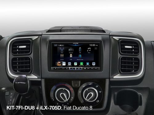 Alpine iLX-705D multimediastasjon 7