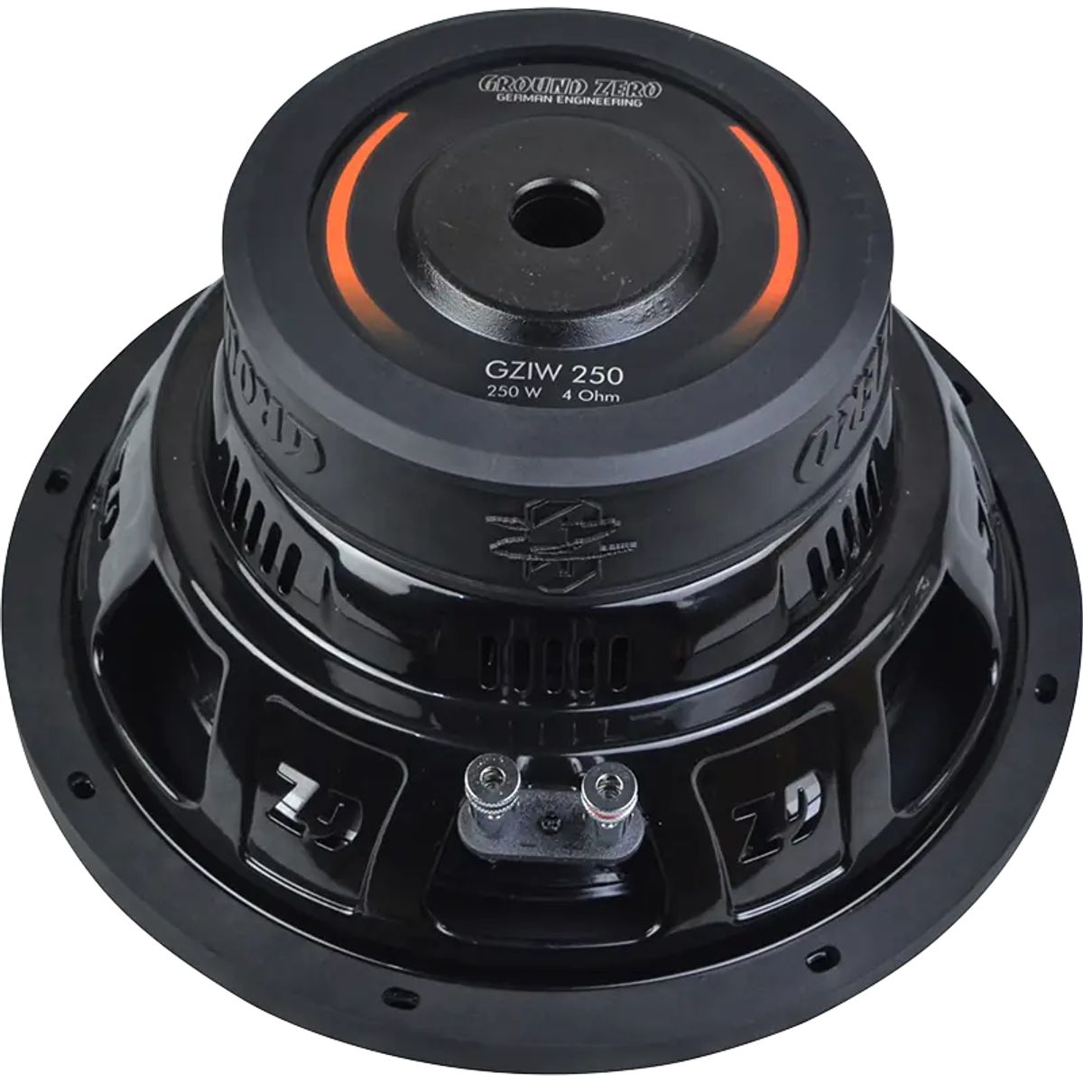 Ground Zero GZIW 250 10” Iridium Subwoofer 4 Ohm 250W RMS