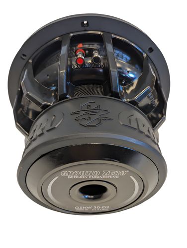 Ground Zero GZHW 30-D2 12″ Hydrogen SPL subwoofer 2x2 Ohm