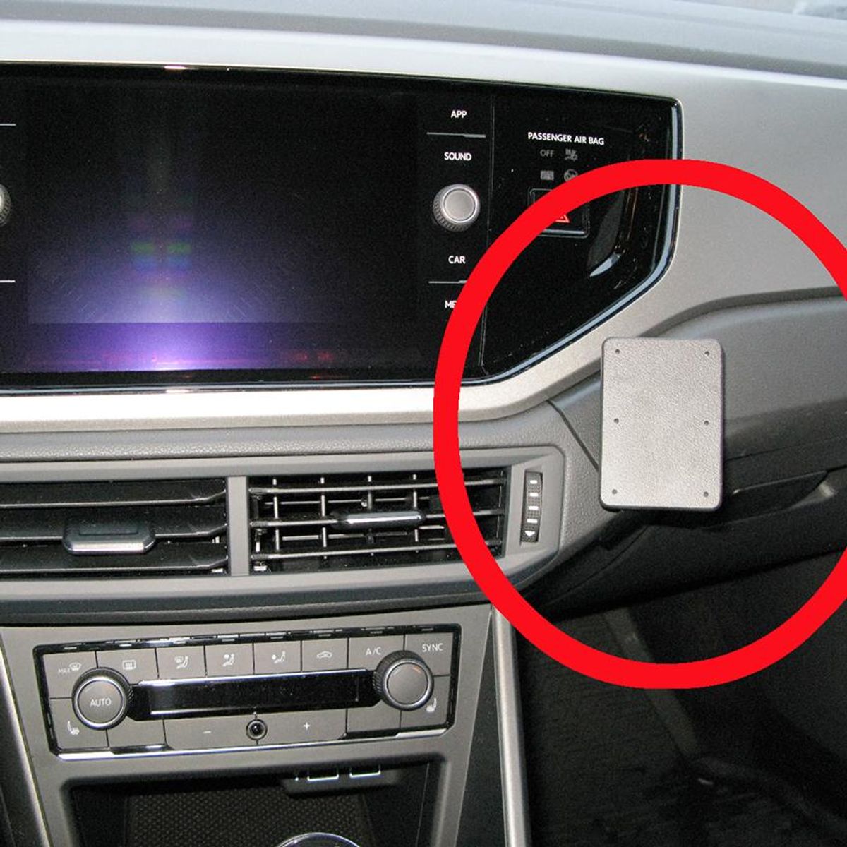 Brodit ProClip 855384 Volkswagen Polo 2018-2025 Vinklet