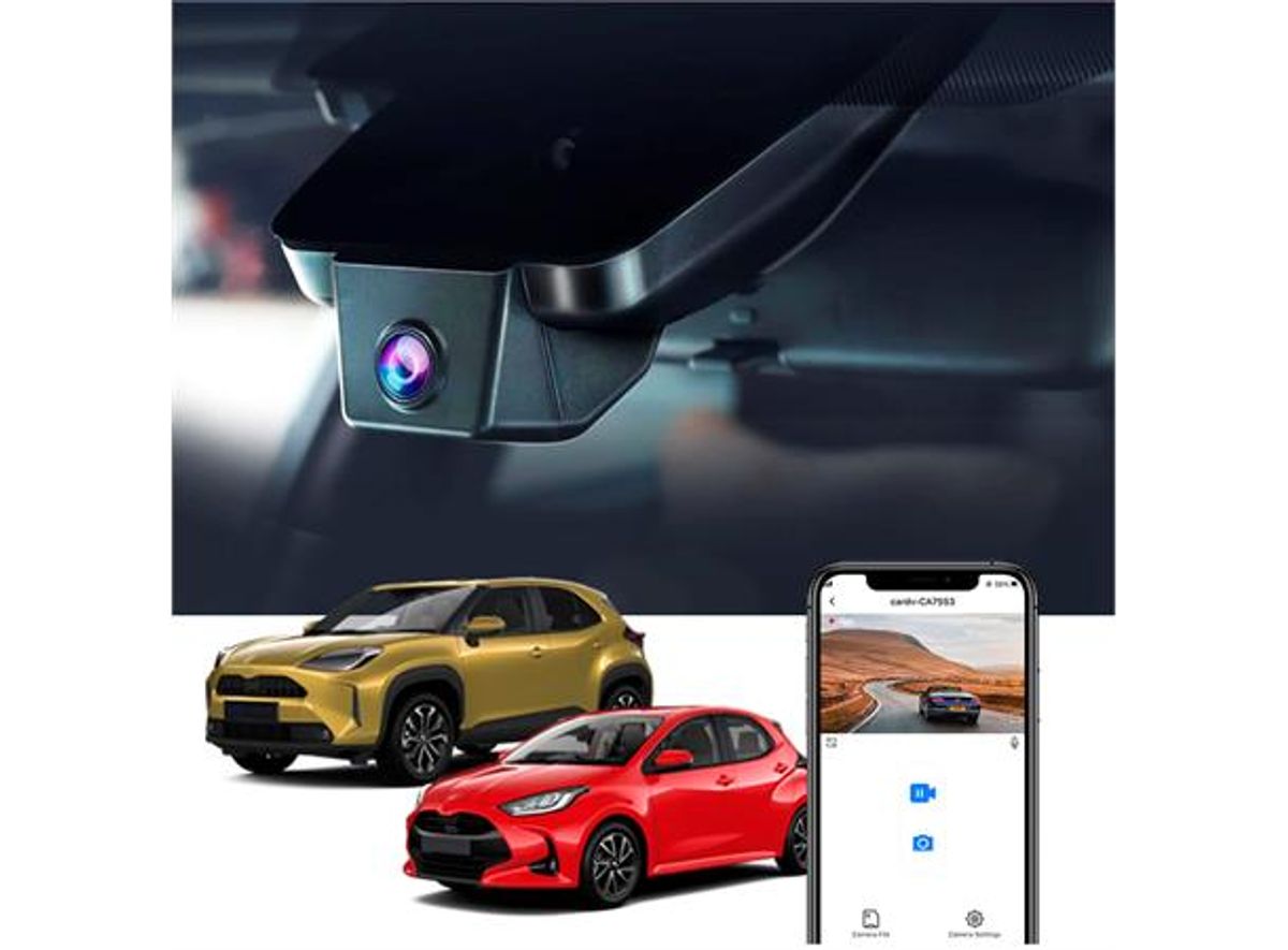 Fitcamx Integrert P&P 4K Dashcam Toyota Yaris/Yaris Cross 2020 >