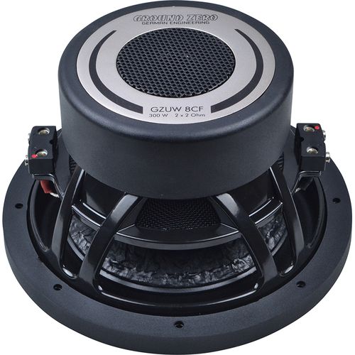 Ground Zero GZUW 8CF Uranium SQ 2x2 ohm subwoofer