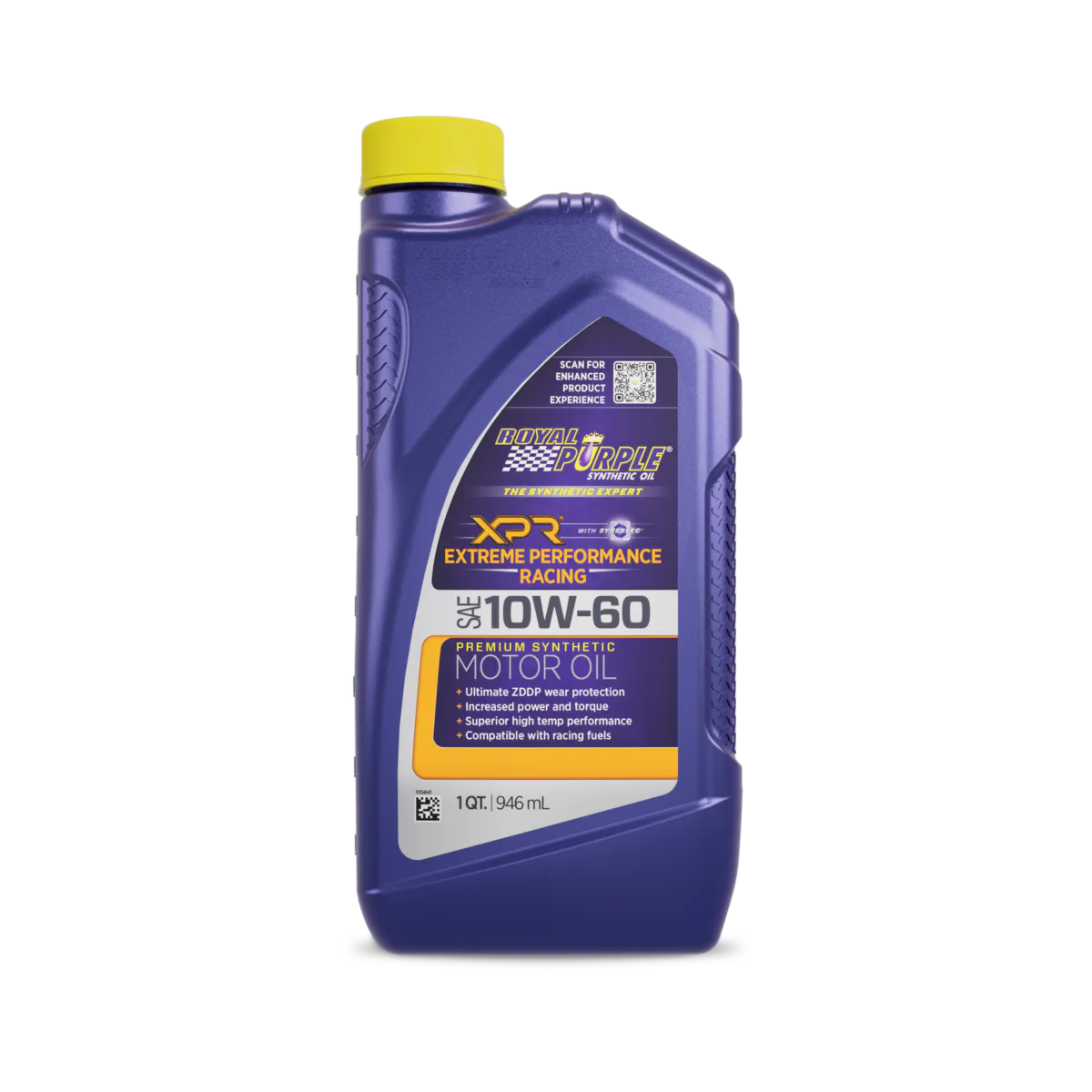 Royal Purple® XPR® 01061 10W60 Extreme Performance Racing olje for bensin og metanol 1q