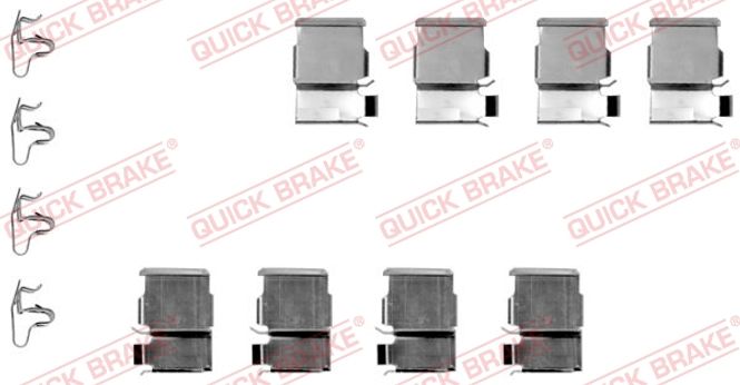 Hovedbilde Quick Brake 109-1133 monteringssett Toyota