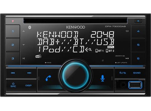 Kenwood DPX-7300DAB 2-DIN CD Radio DAB BT USB/iPhone