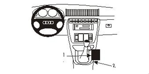 Brodit ProClip 832629 Audi A4 1995-2000 Konsoll