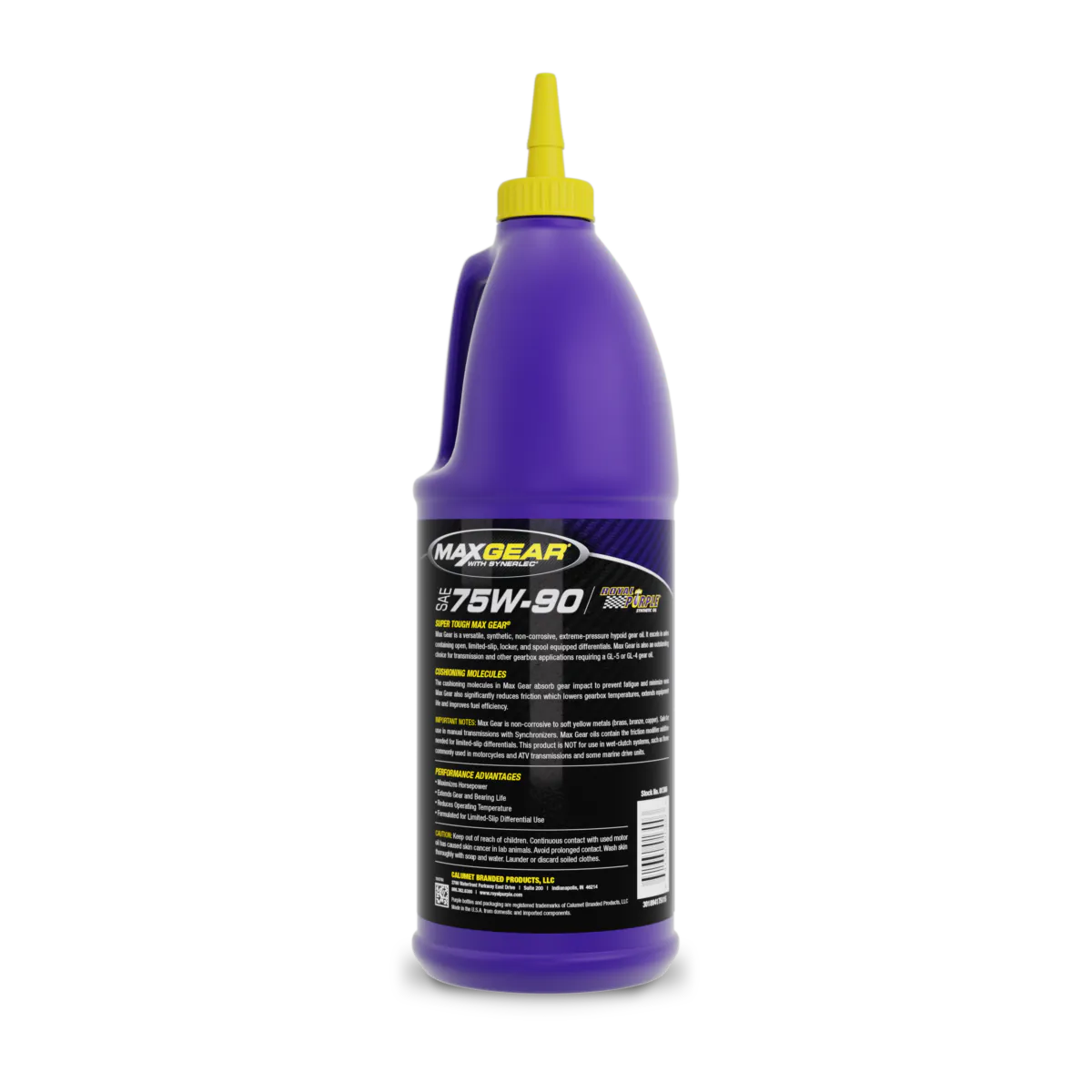 Royal Purple® Max Gear® 01300 High Performance 75W90 Gir olje 1 quart