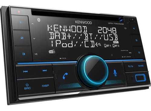 Kenwood DPX-7300DAB 2-DIN CD Radio DAB BT USB/iPhone
