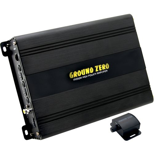 Ground Zero GZIA 200.2 Iridium 2-kanals forsterker 2x230W @ 2 Ohm