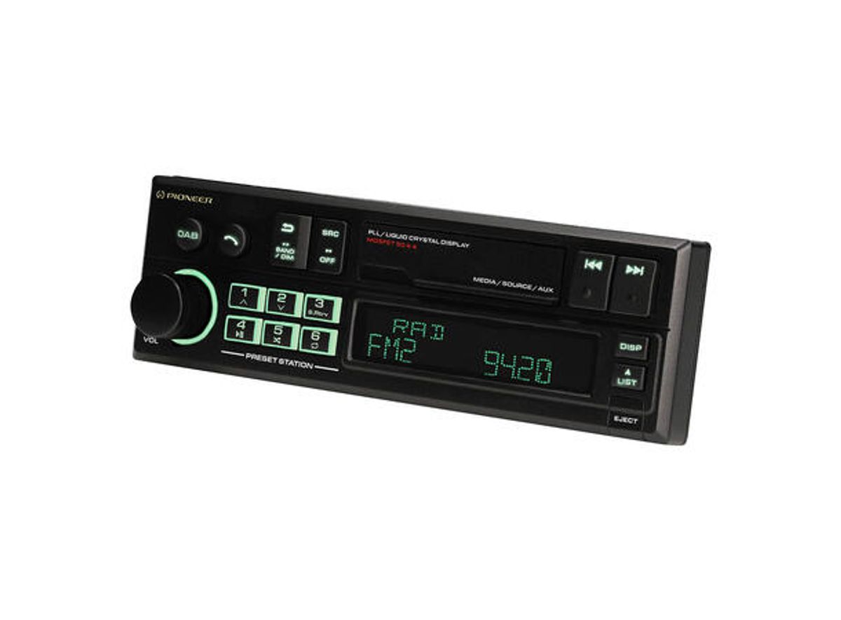 Pioneer SXT-C10PS Retroradio med Bluetooth, DAB+, USB og AUX