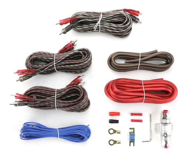 Hovedbilde RetroSound AK5 8-gauge 5-kanals forsterker kabelkit